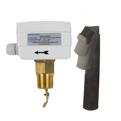 Mierzenie przepływu płynu Przełączniki przepływu z elementem czujnika wiosłowego zakres temperatury -20C-120C