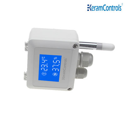 Wyjście cyfrowe przetwornika temperatury i wilgotności montowane w kanale powietrznym