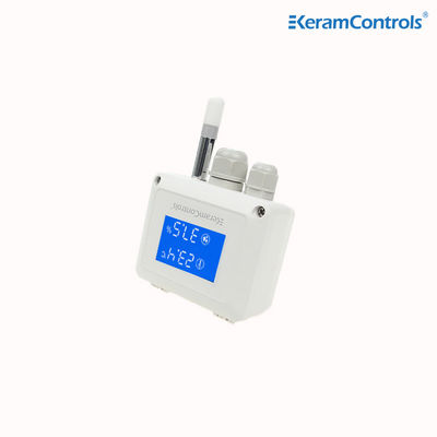 Kanałowy przetwornik temperatury i wilgotności z wyświetlaczem LCD 4-20mA