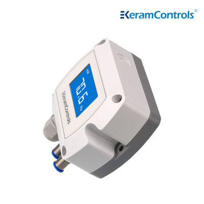 KDP210Q RS485 LCD Display HVAC Transmitter ciśnienia różnicowego dla budynków komercyjnych